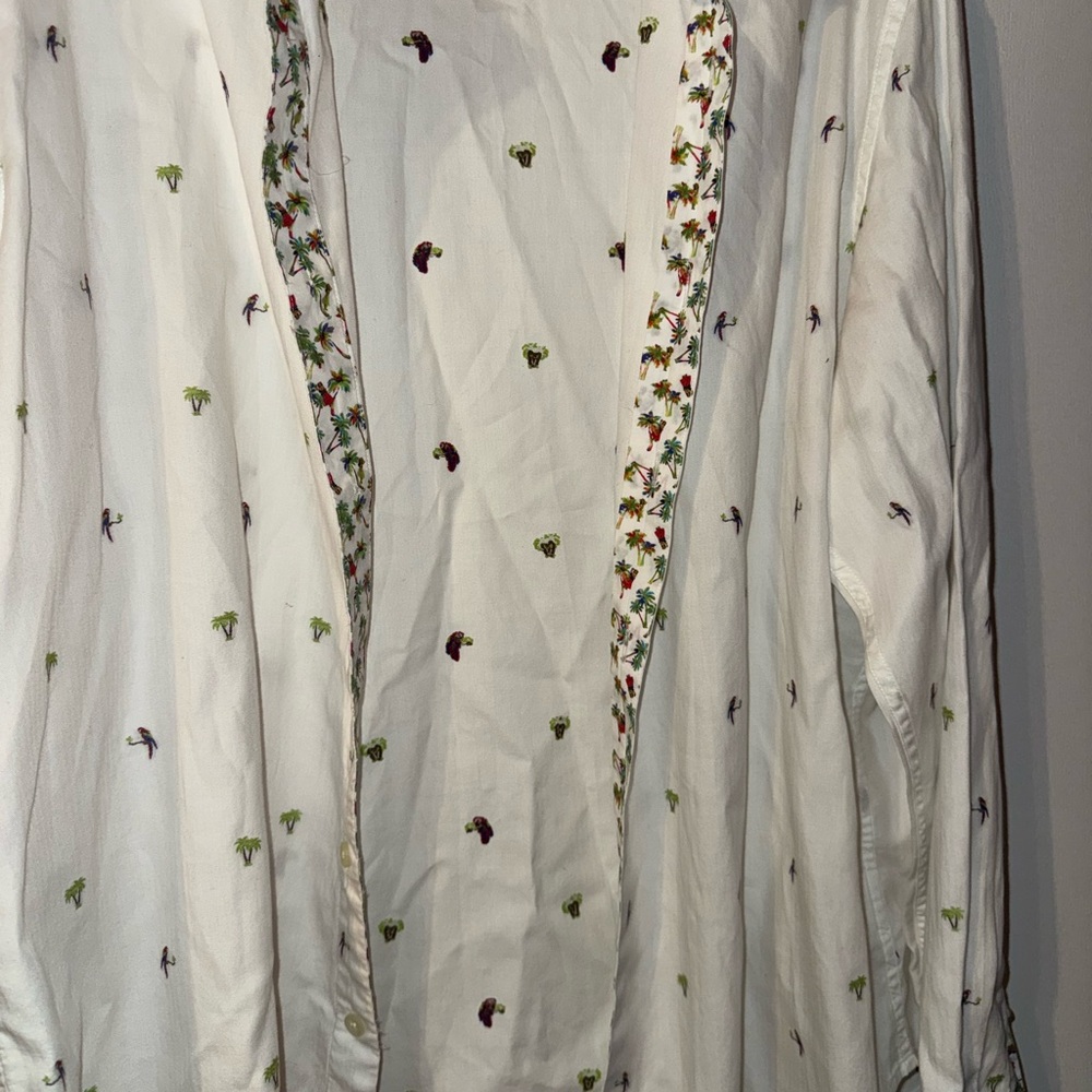Robert Graham Tropical Embroidered Shirt
